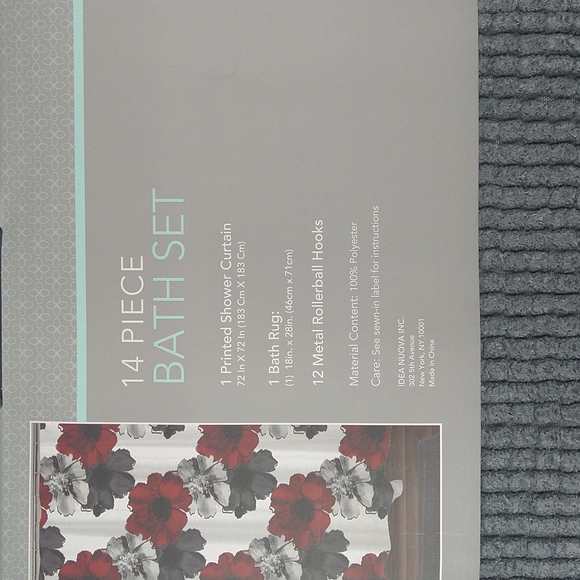 Bathmat and Shower Curtain Set - Picture 6 of 8